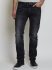 Edwin ED-75 Tapered White Listed Black selvage Denim