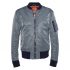 Schott Bomber Jacke Grey