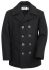 Schott Pea Coat Jacke 32 Oz. Melton Wool Navy