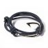 DSTNCT Leder Armband Hooklet EDELSTAHL Navy