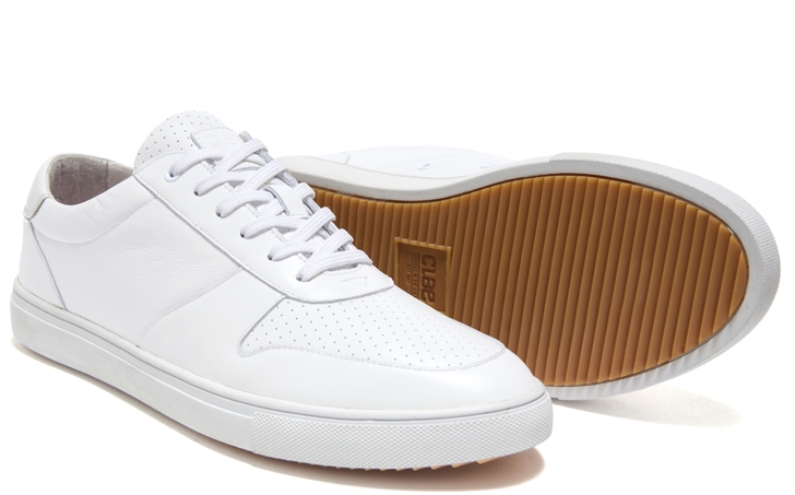 Clae GREGORY SP White LEATHER Lifve Store